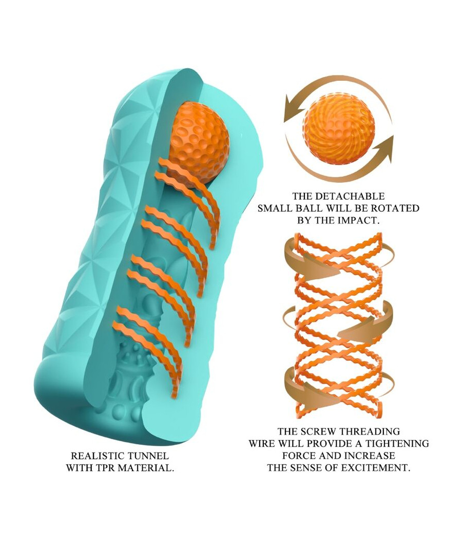 PRETTY LOVE - MASTURBADOR VICTORIA CASPAR VERDE AGUA