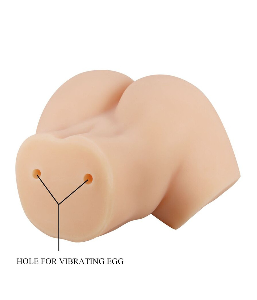 CRAZY BULL - REALISTIC VAGINA AND ANUS HAILEY VIBRATOR