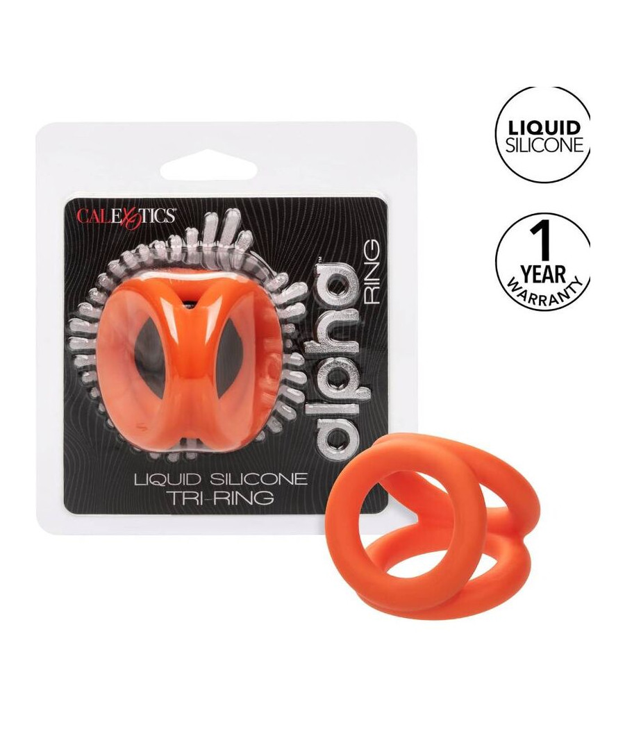 CALEXOTICS - ALPHA TRIPLE ANILLO NARANJA