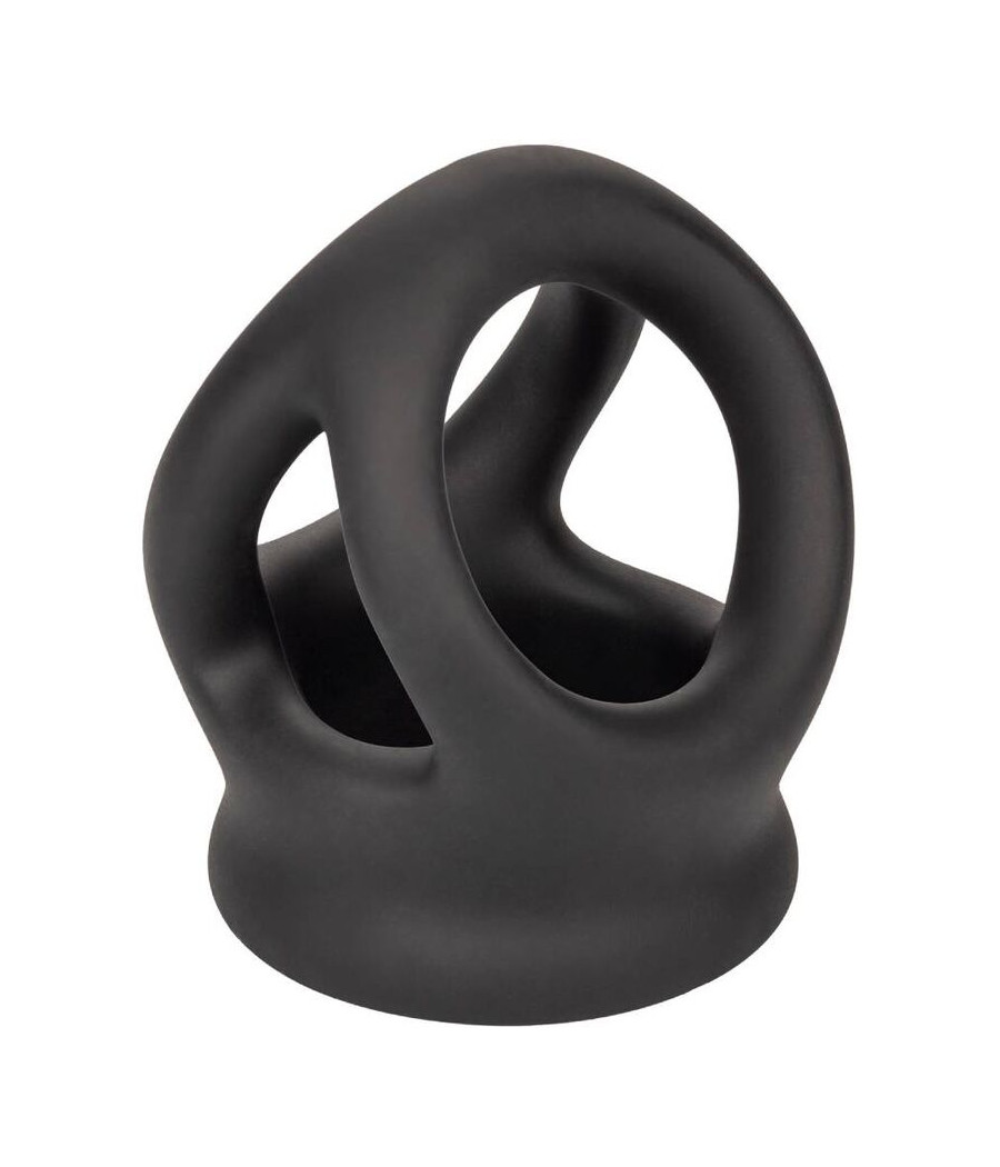 CALEXOTICS - ALPHA ANILLO DE JAULA DOBLE NEGRO