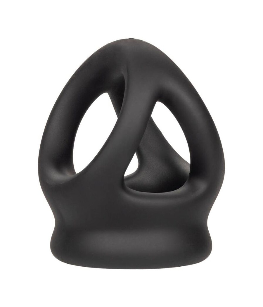 CALEXOTICS - ALPHA ANEL DE GAIOLA DUPLA PRETO