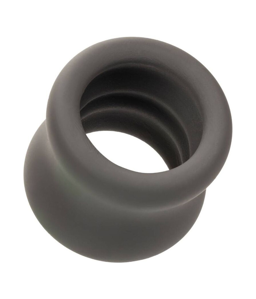 CALEXOTICS - ALPHA ANILLO EXTENSIÓN ESCROTO DOBLE NEGRO
