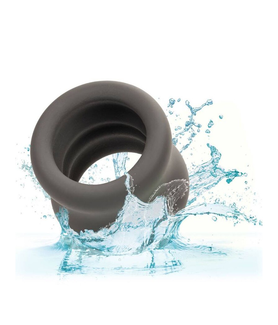 CALEXOTICS - ALPHA SCROTUM STRETCHING RING BLACK