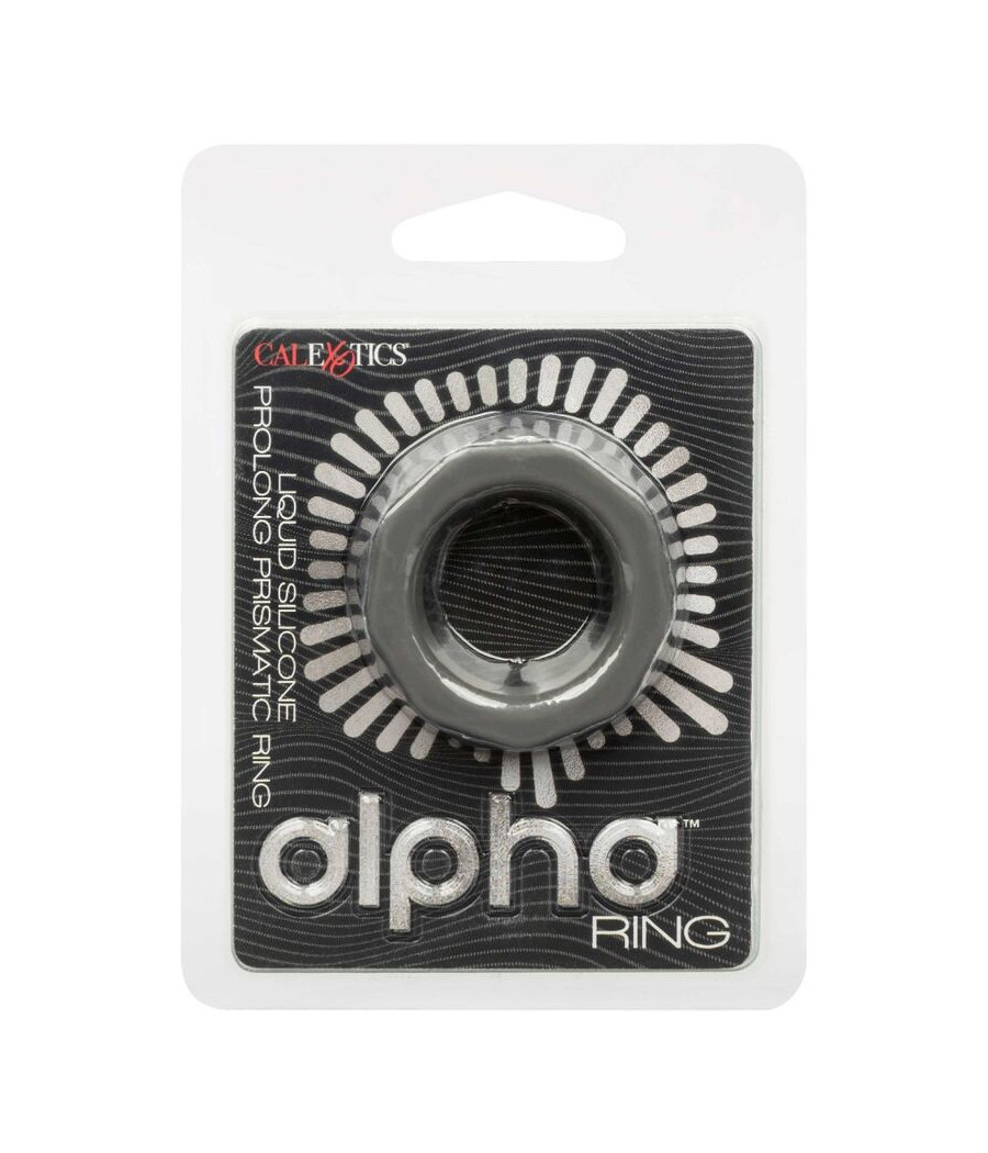 CALEXOTICS - ALPHA ANILLO PROLONG PRISMTICO GRIS