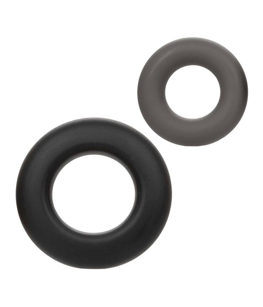 CALEXOTICS - ALPHA SET DE 2 ANILLOS PROLONG GRIS