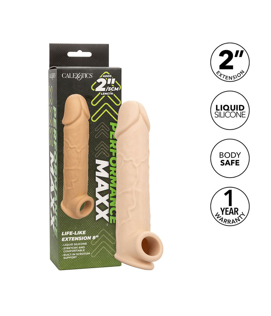 CALEXOTICS - PERFORMANCE MAXX LIFE-LIKE EXTENSION 8 PELE CLARA