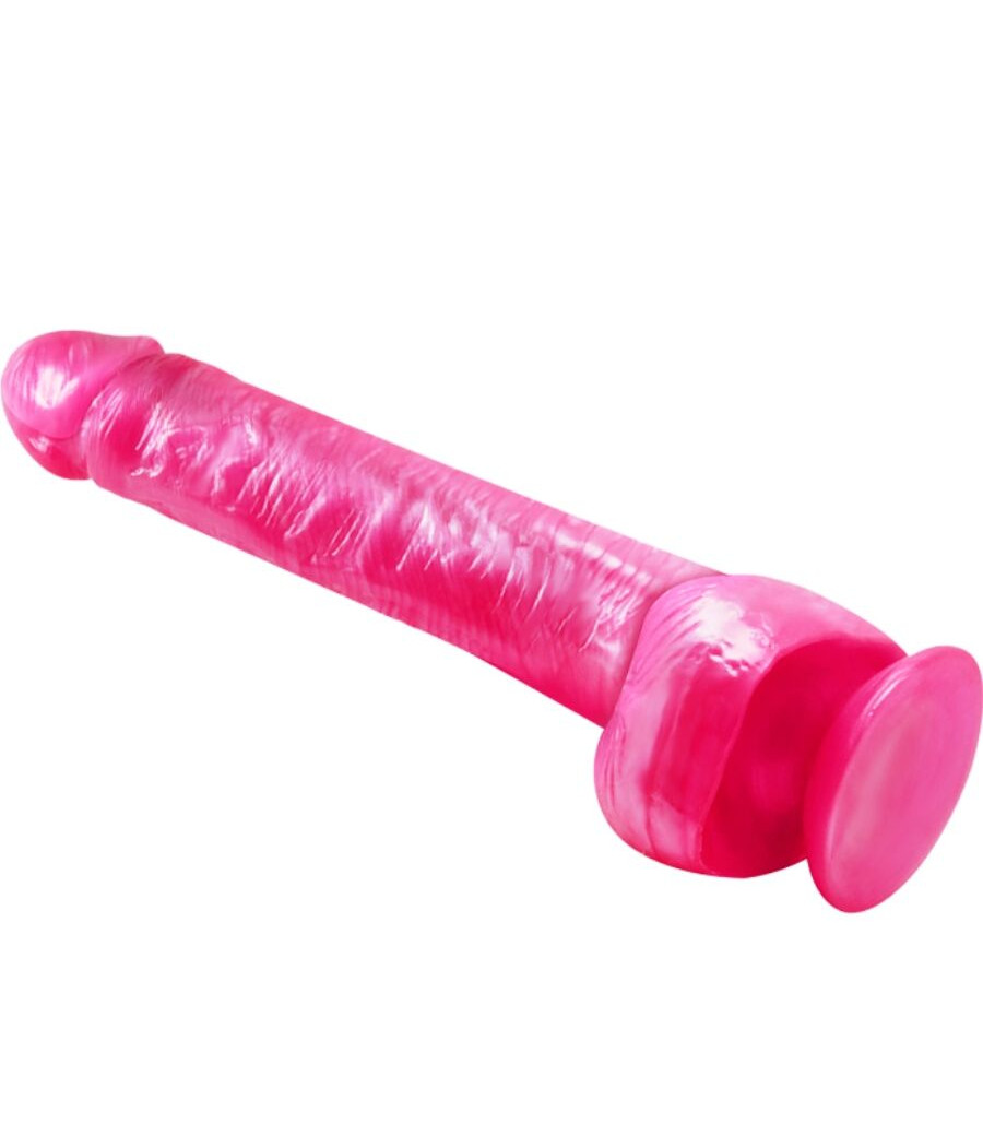 BAILE - REALISTISCHER ROSA DILDO DONG MIT SAUGNAPF