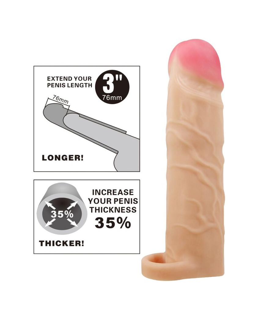 PRETTY LOVE - GERD PENIS EXTENDER COVER FLESH