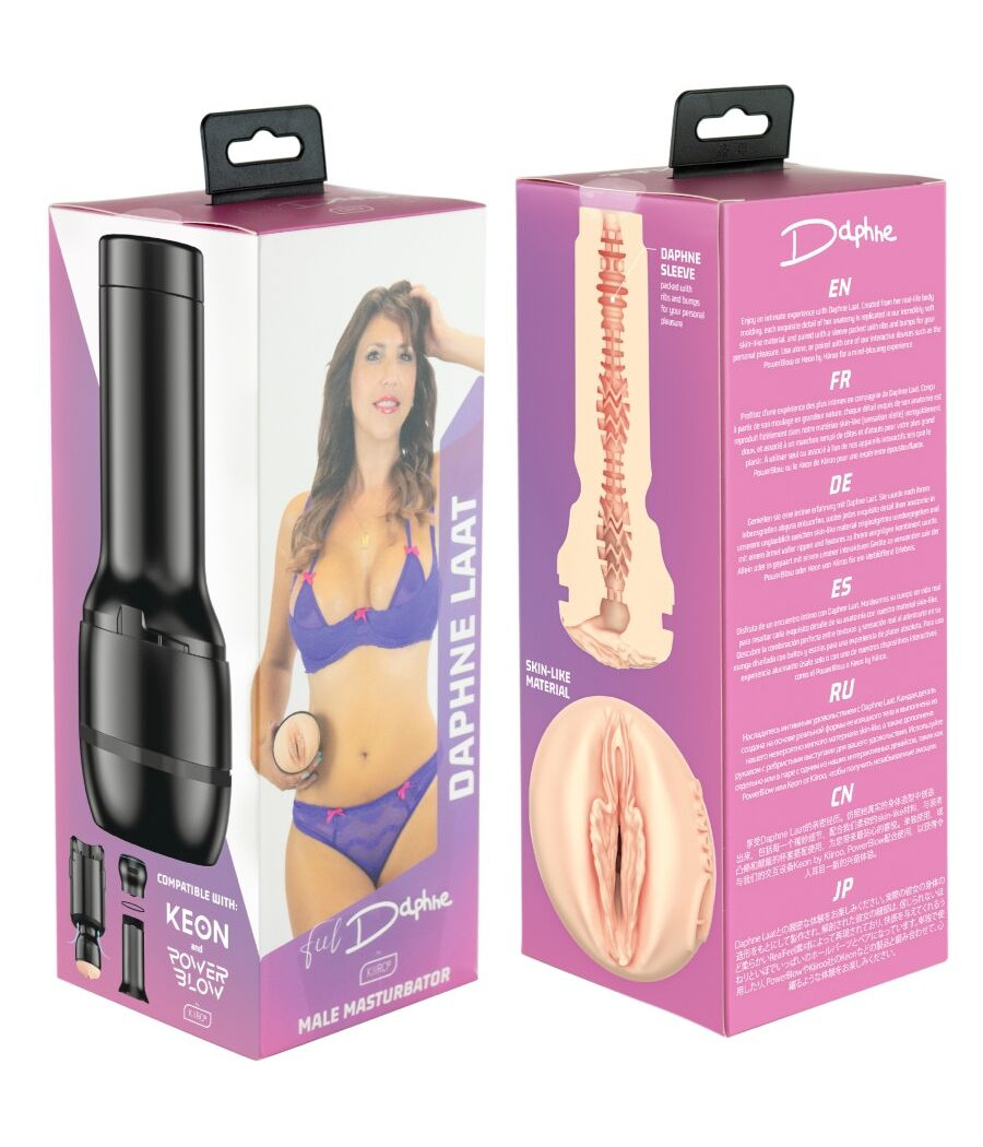 KIIROO - FEEL DAPHNE LAAT STARS COLLECTION STROKERS POWERBLOW KOMPATIBEL