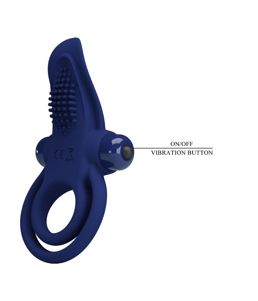 PRETTY LOVE - BRONSON BAGUE DOUBLE AVEC VIBRATION BLEU