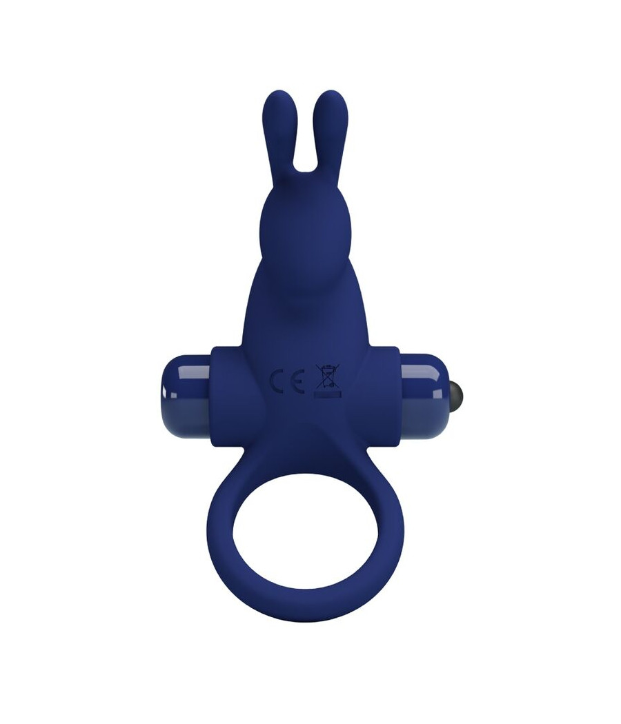 PRETTY LOVE - JIRO RABBIT RING WITH VIBRATION BLUE