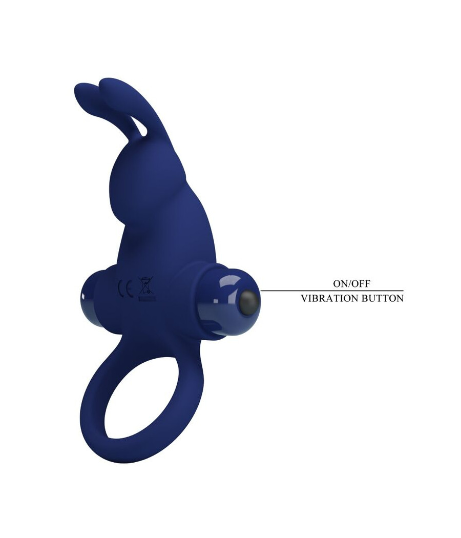 PRETTY LOVE - JIRO ANILLO RABBIT CON VIBRACIÓN AZUL