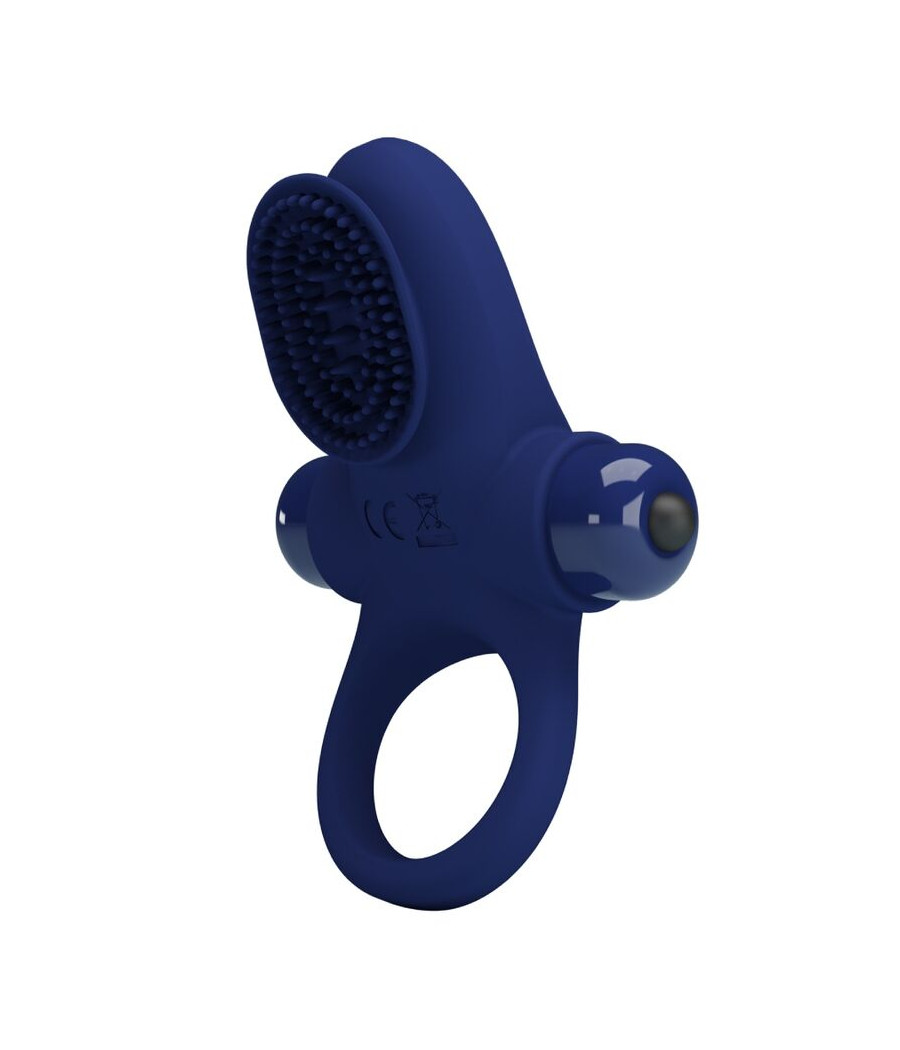 PRETTY LOVE - PALLE RING MIT VIBRATION BLAU