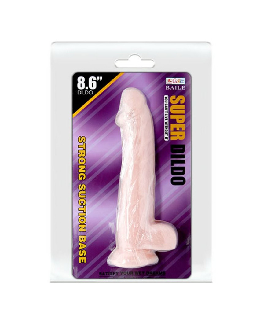 BAILE - DILDO SUPER REALÍSTICO 22 CM