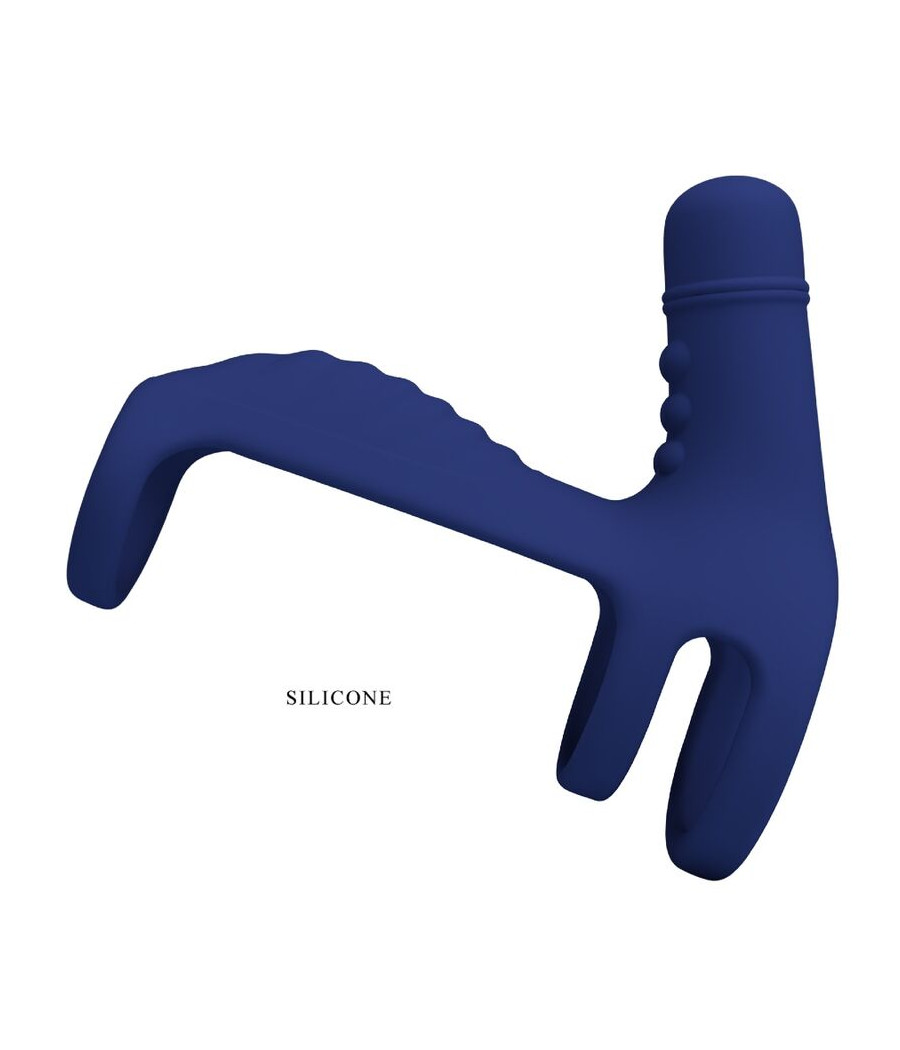 PRETTY LOVE - ANNEAU VIBRANT ELISH AVEC EXTENSION BLEU