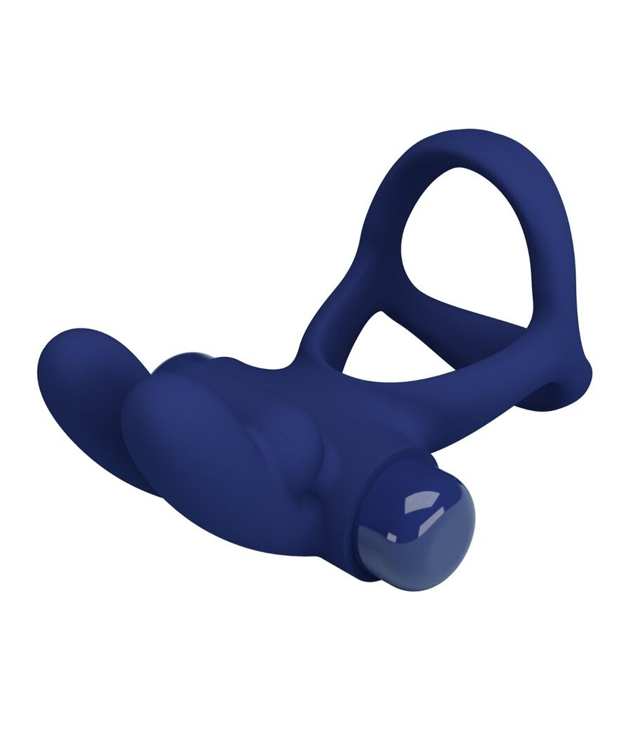 PRETTY LOVE - FRANCISCO DOUBLE ANNEAU VIBRANT LAPIN BLEU