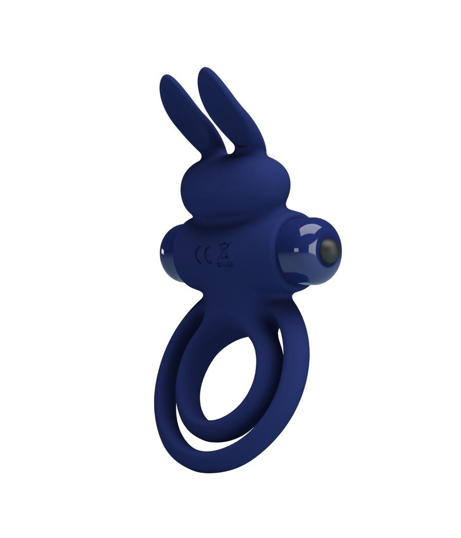 PRETTY LOVE - DAREY DOPPIO ANELLO VIBRANTE CONIGLIO BLU