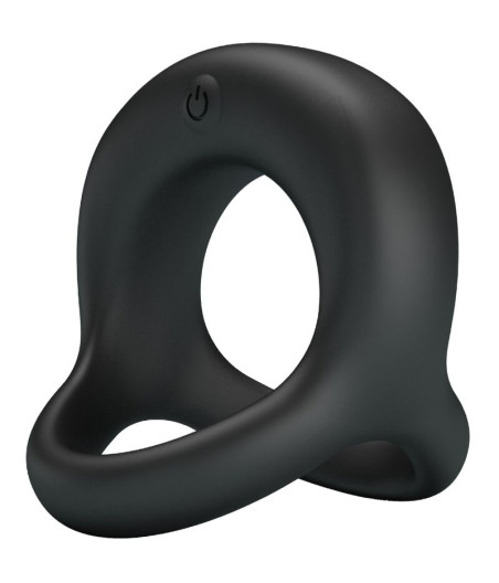 PRETTY LOVE - ELLIOTT  BLACK VIBRATOR RING