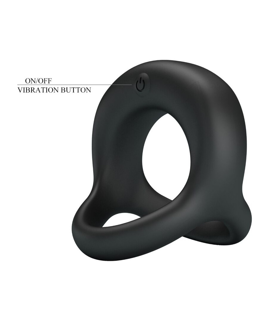 PRETTY LOVE - ELLIOTT ANILLO VIBRADOR NEGRO