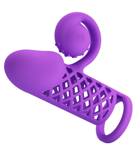 ROMANCE - HARDEN MANCHE PROLONGÉE POURPRE