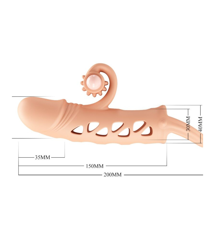 ROMANCE -  FLESH EXTENDED SLEEVE