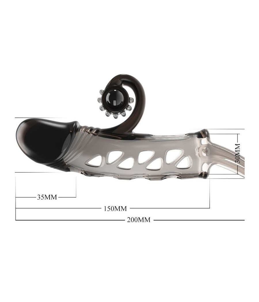 ROMANCE -  BLACK EXTENDED SLEEVE