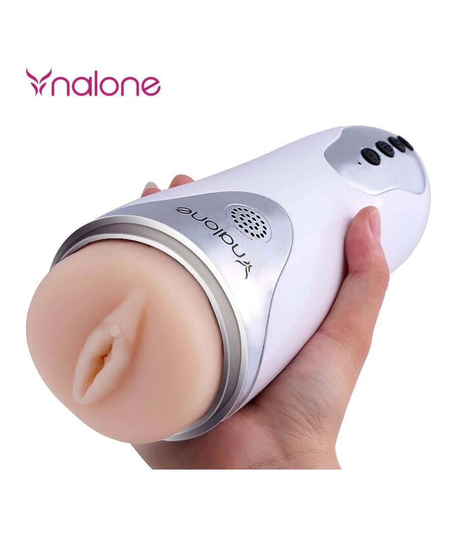 NALONE - MAGICIAN MASTURBATOR WITH VIBRATION WHITE