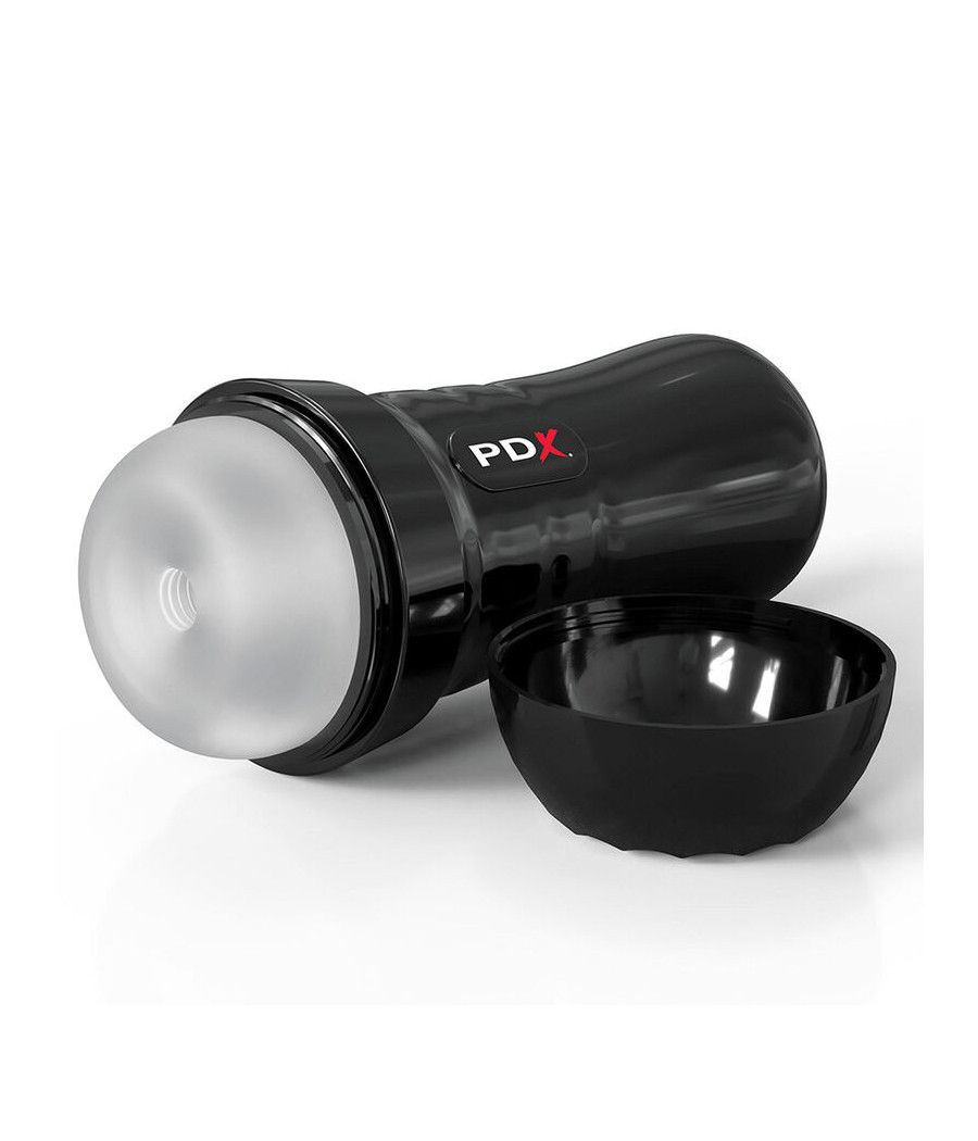 PDX EXTREME - SLIDE & GLIDE MASTURBADOR AUTOLUBRICANTE TRANSPARENTE