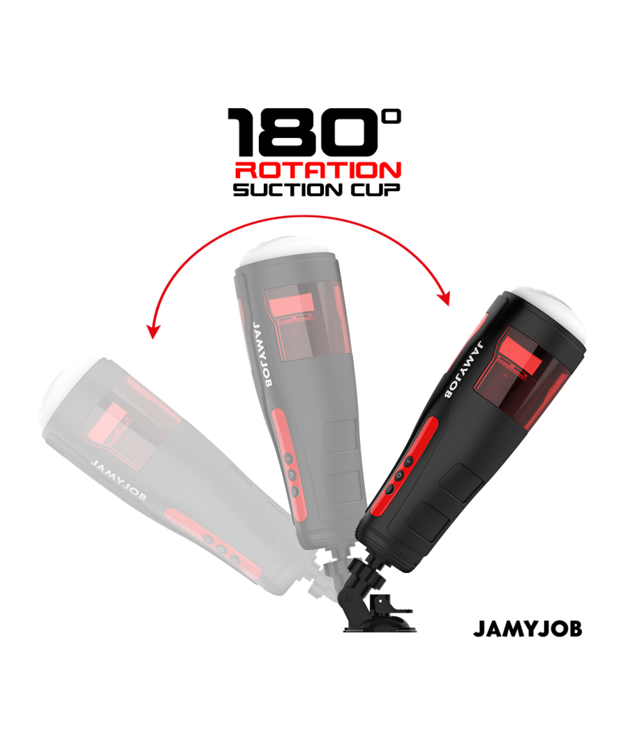 JAMYJOB - MASTURBATEUR VAGIN AUTOMATIQUE CYCLONE 10 MODES DE ROTATION ET DE POUSSÉE
