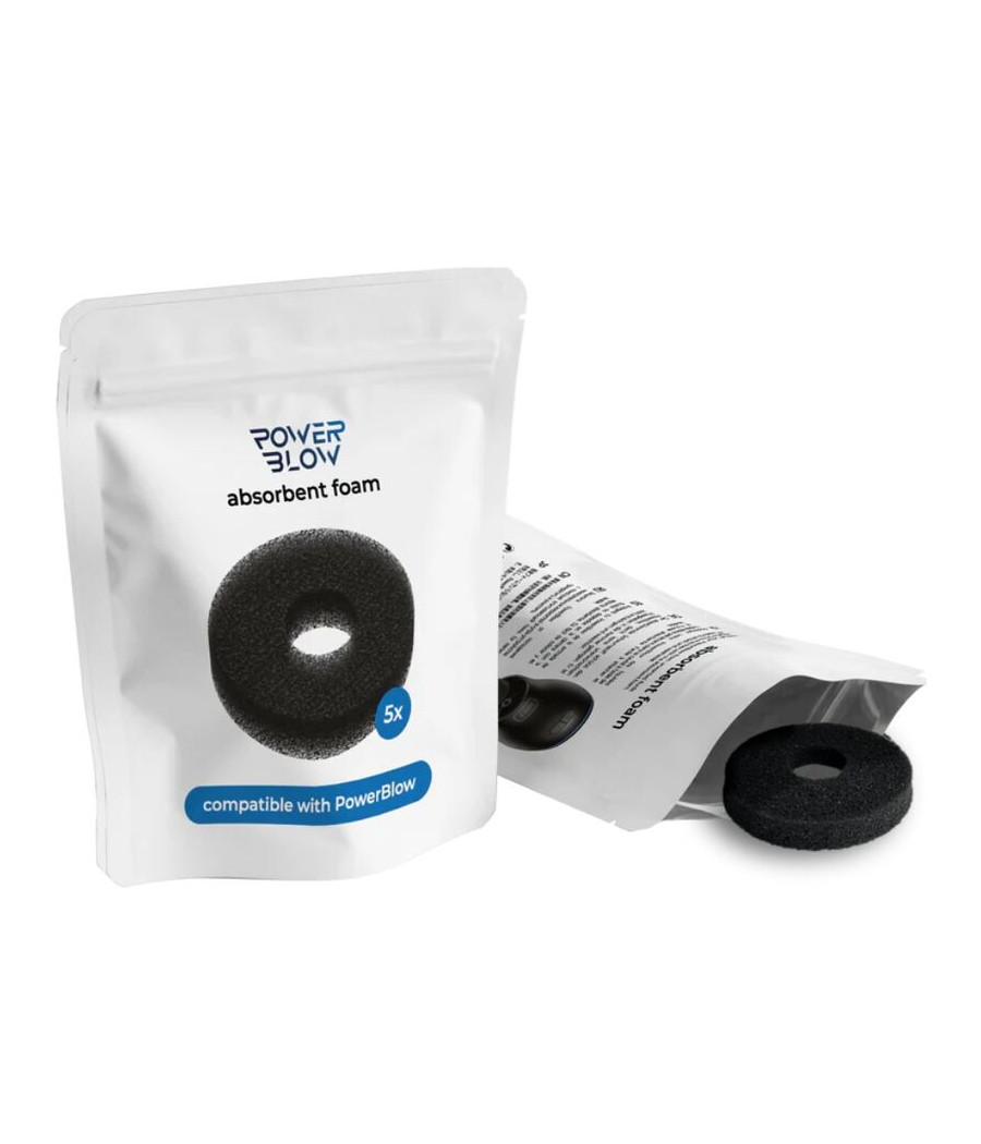 KIIROO - POWER BLOW ESPUMA ABSORBENTE DE RESPUESTO 5 UNIDADES