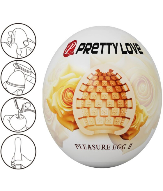 PRETTY LOVE - MASTURBATEUR POUR HOMMES CHAIR D'OEUF