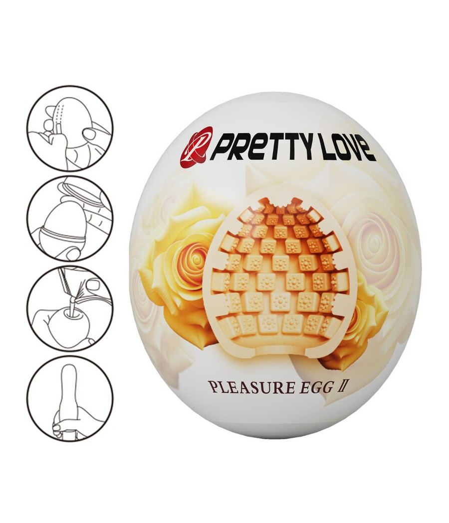 PRETTY LOVE - MASTURBATEUR POUR HOMMES CHAIR D'OEUF