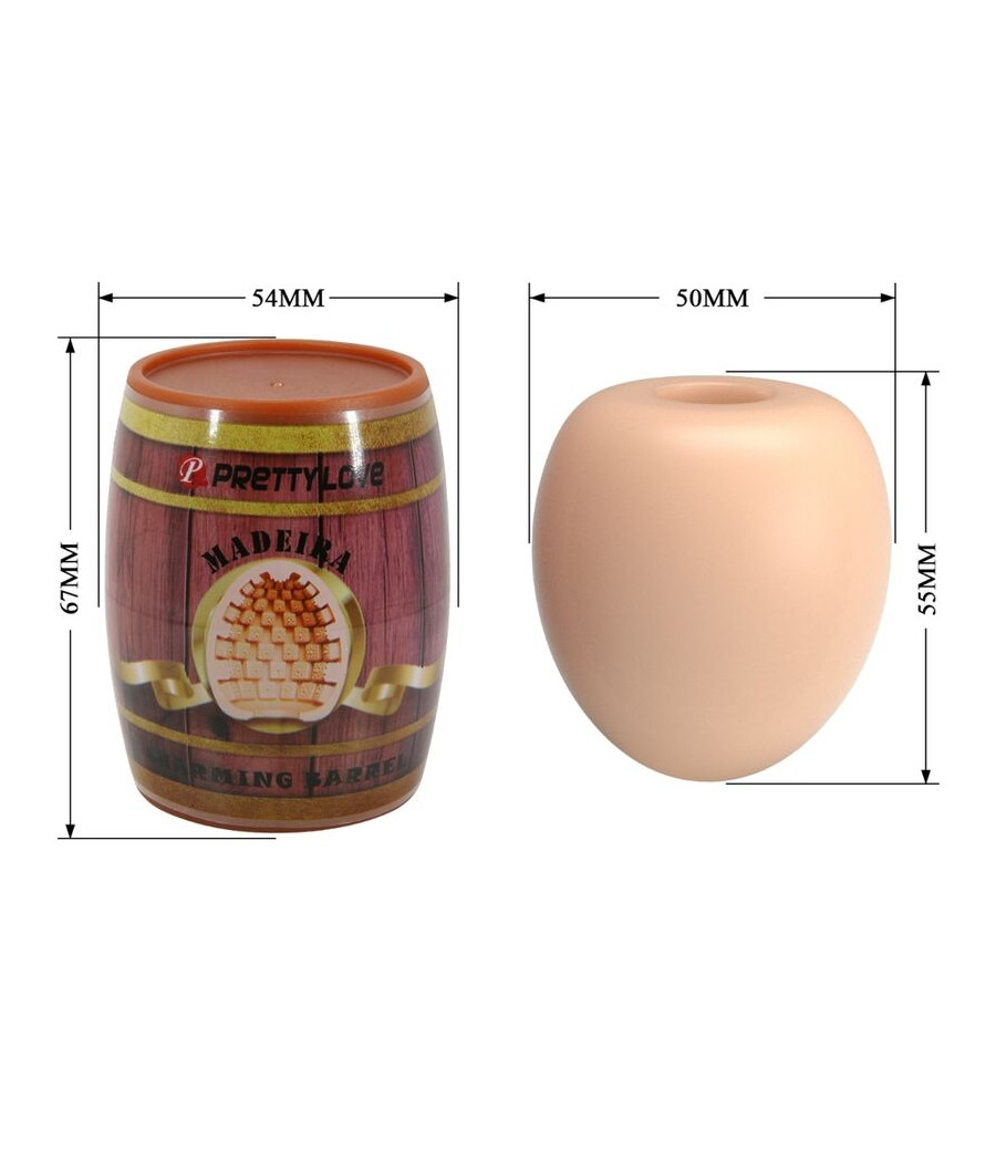PRETTY LOVE - MALE MASTURBATOR EGG FLESH MODEL 2