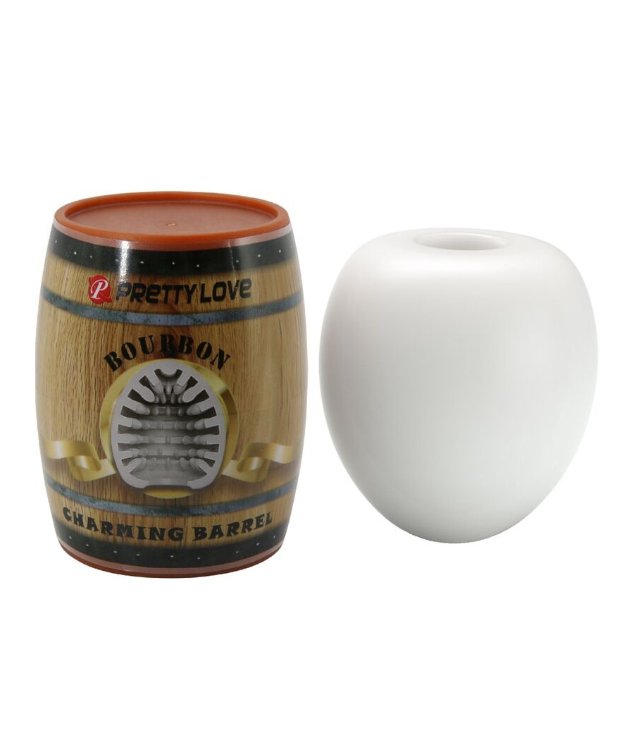PRETTY LOVE - MASTURBADOR MASCULINO HUEVO BLANCO MODELO 2