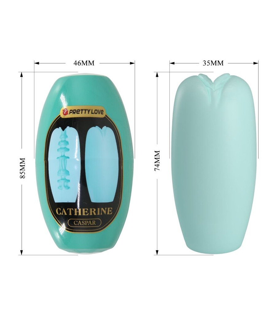 PRETTY LOVE - CATHERINE MASTURBADOR MASCULINO VERDE