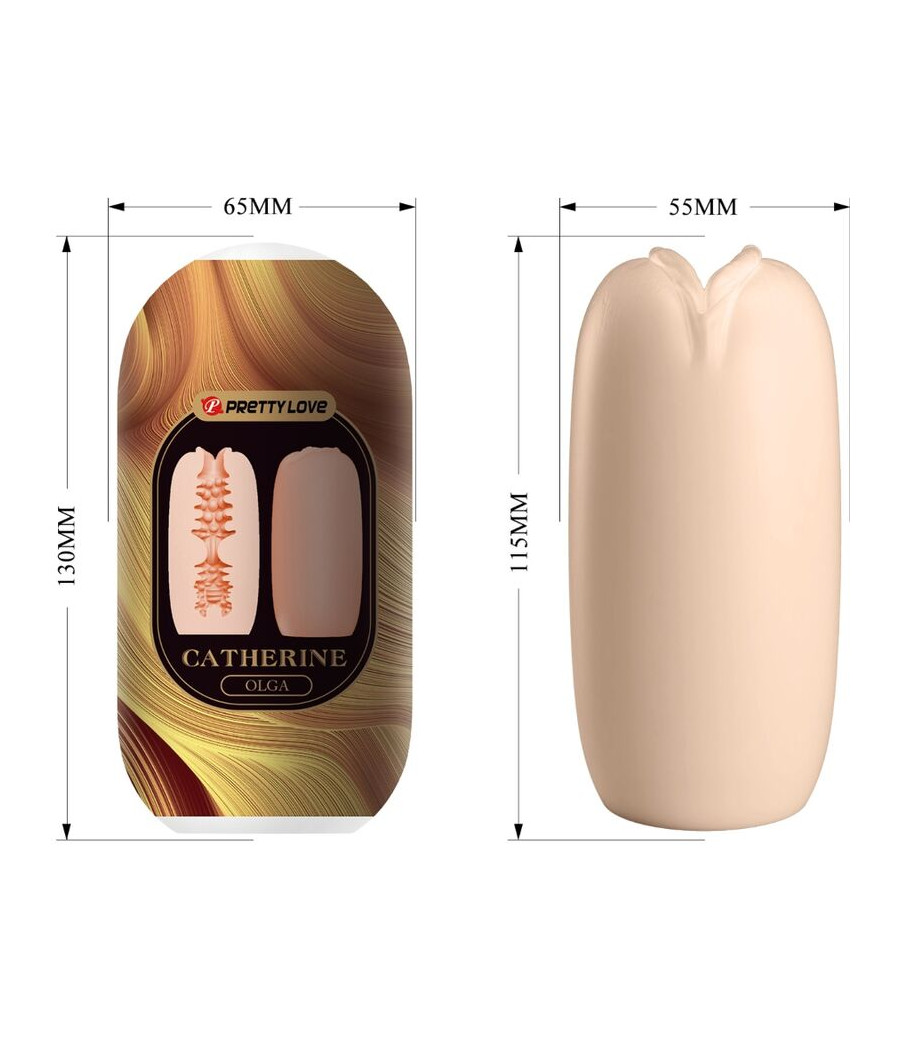 PRETTY LOVE - OLGA MASTURBADOR MASCULINO NATURAL