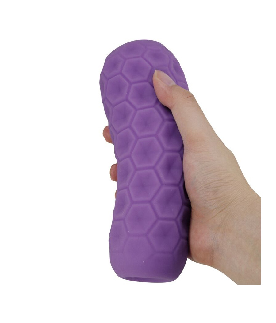 PRETTY LOVE - MASTURBATEUR POUR HOMME À DEUX BOULES VIOLET