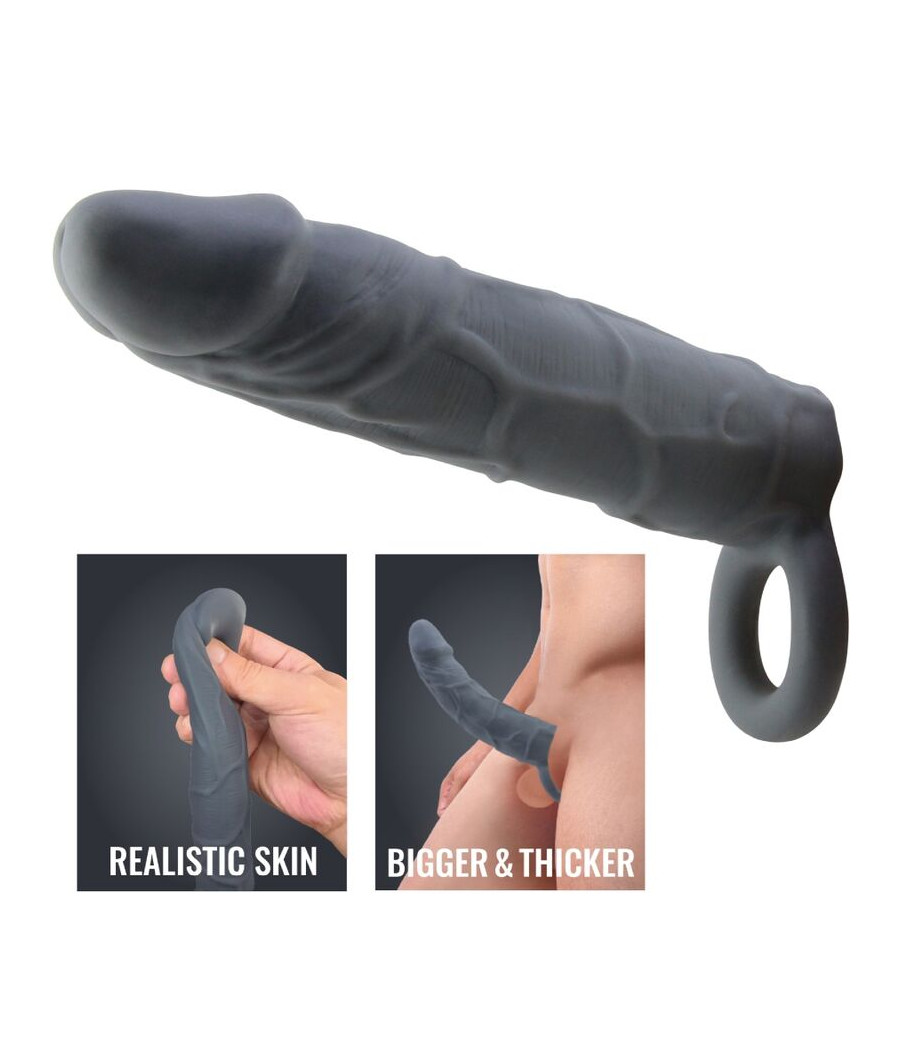 PRETTY LOVE - REALISTIC SKIN PENE SLEEVE GRIGIO SCURO