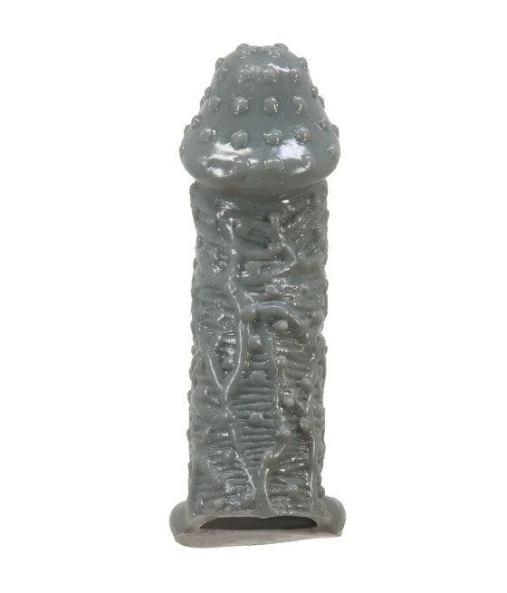 PRETTY LOVE - REALISTIC PENIS ENLARGER AND DELAY SLEEVE MODEL 2 GREY