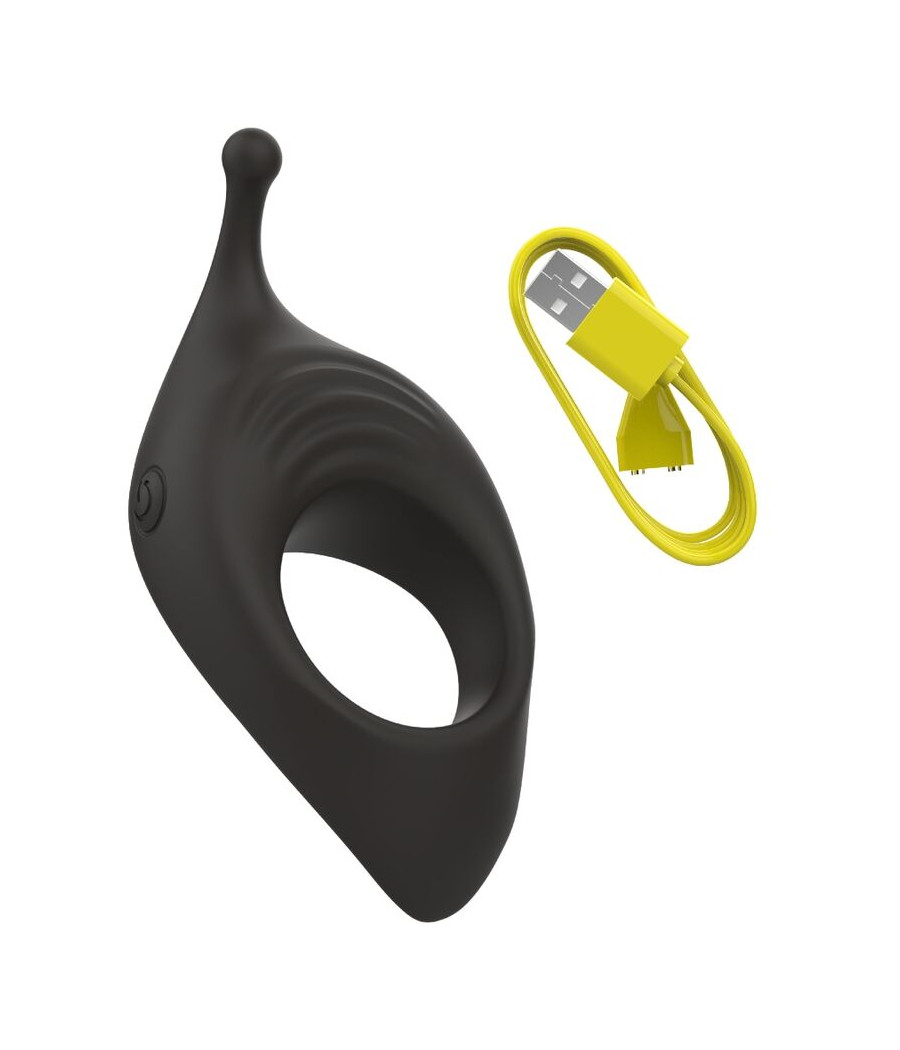 B SWISH - BCHARMED RHYTHM INFINITE DELUXE PENIS RING 15 VIBRATIONS BLACK