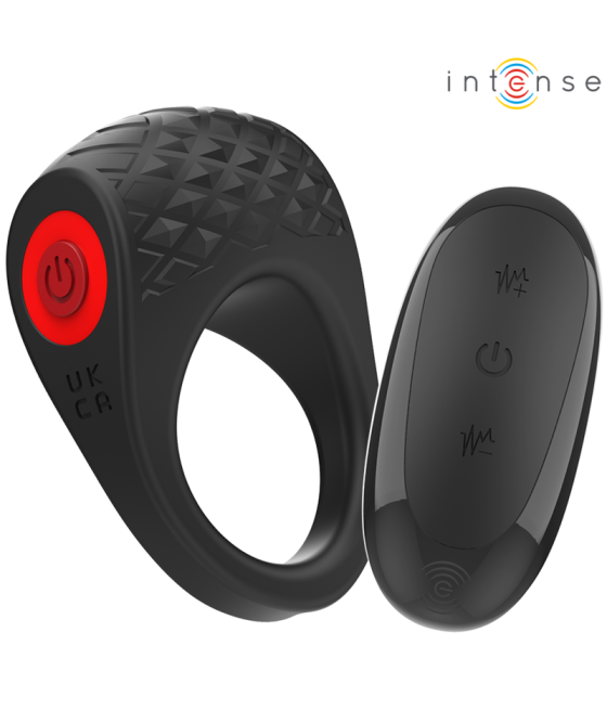 INTENSE - CLOVER VIBRATORE ANELLO PER PENE 10 VIBRAZIONI NERO