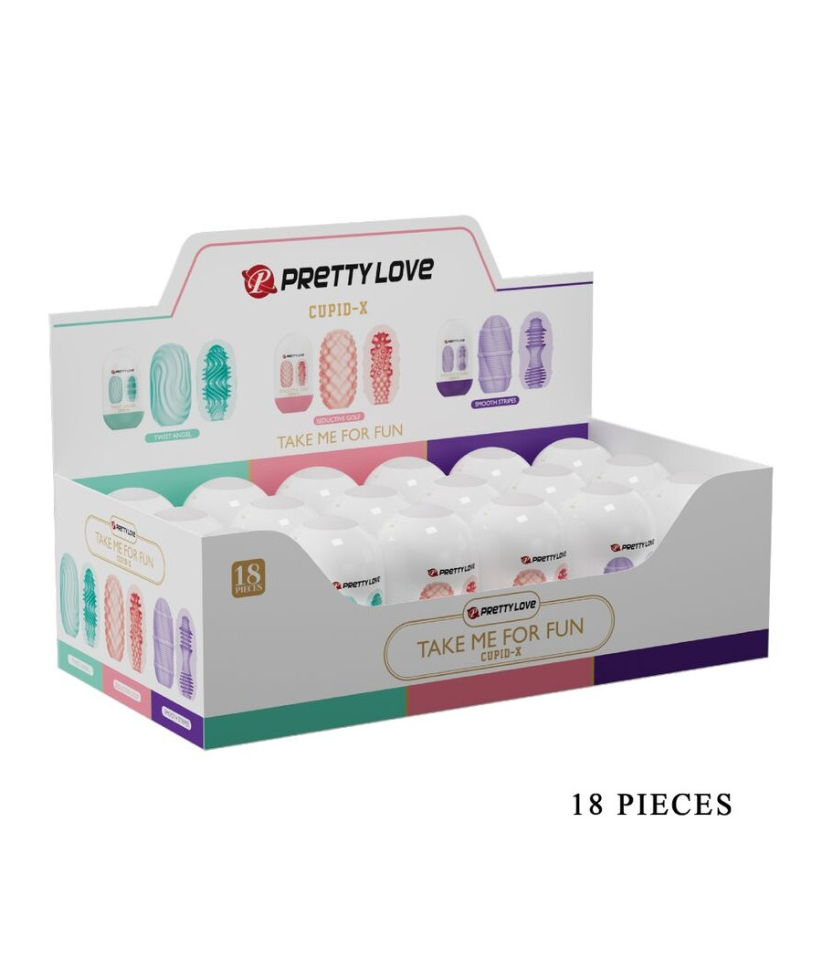 PRETTY LOVE - CUPID X 18 MASTURBATORI MASCHILI DIVERSE TEXTURE
