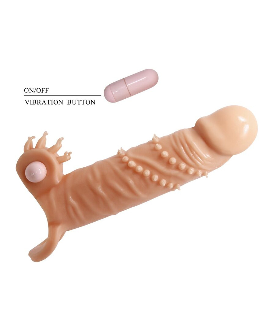 PRETTY LOVE - CONNOR PENISHÜLLE + KLITORISSTIMULATOR FLEISCH
