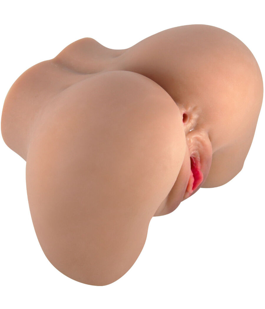 CRAZY BULL - MILA VIBRATEUR FESSIER AVEC CONTRÔLE RÉALISTE DU VAGIN ET DE L'ANUS À TÉLÉCOMMANDE