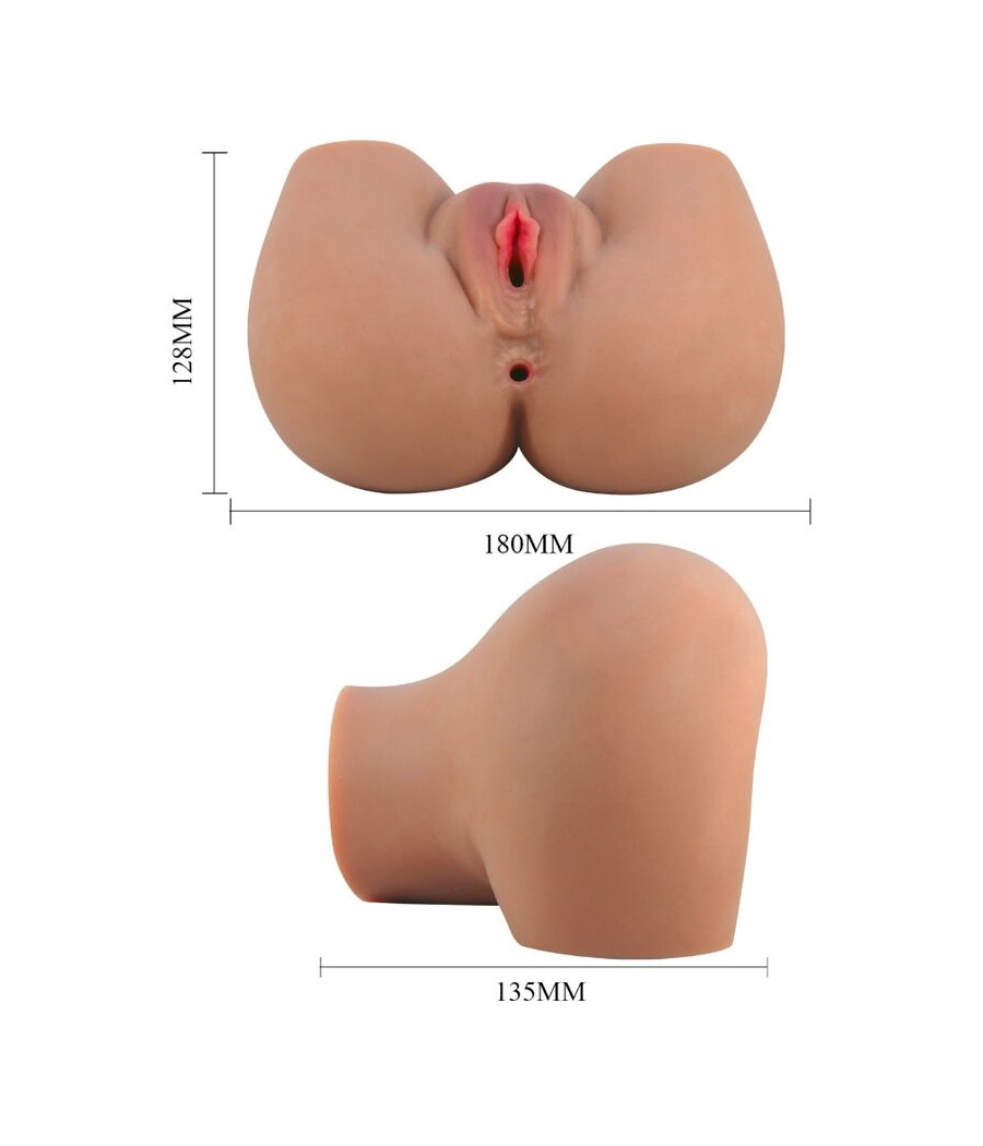 CRAZY BULL - VIBRATORE MILA CON VAGINA REALISTICA E CONTROLLO ANO REMOTO
