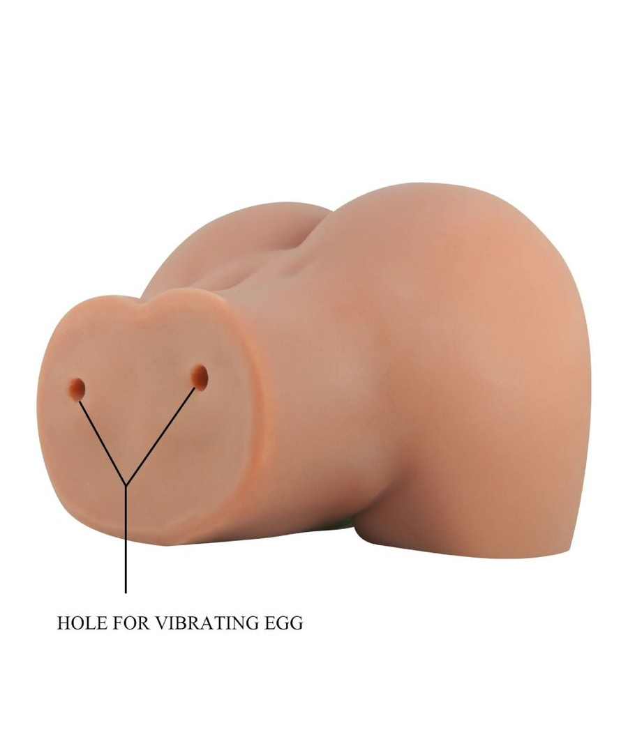 CRAZY BULL - MILA VIBRATOR BUTT WITH REALISTIC VAGINA AND ANUS CONTROL REMOTO