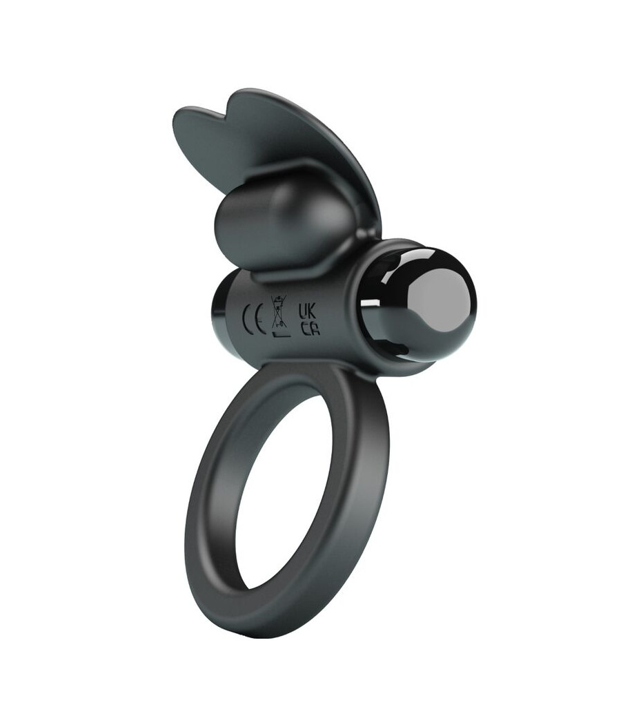 PRETTY LOVE - DEBONAIRE VIBRATING RING RABBIT 10 VIBRATIONS BLACK
