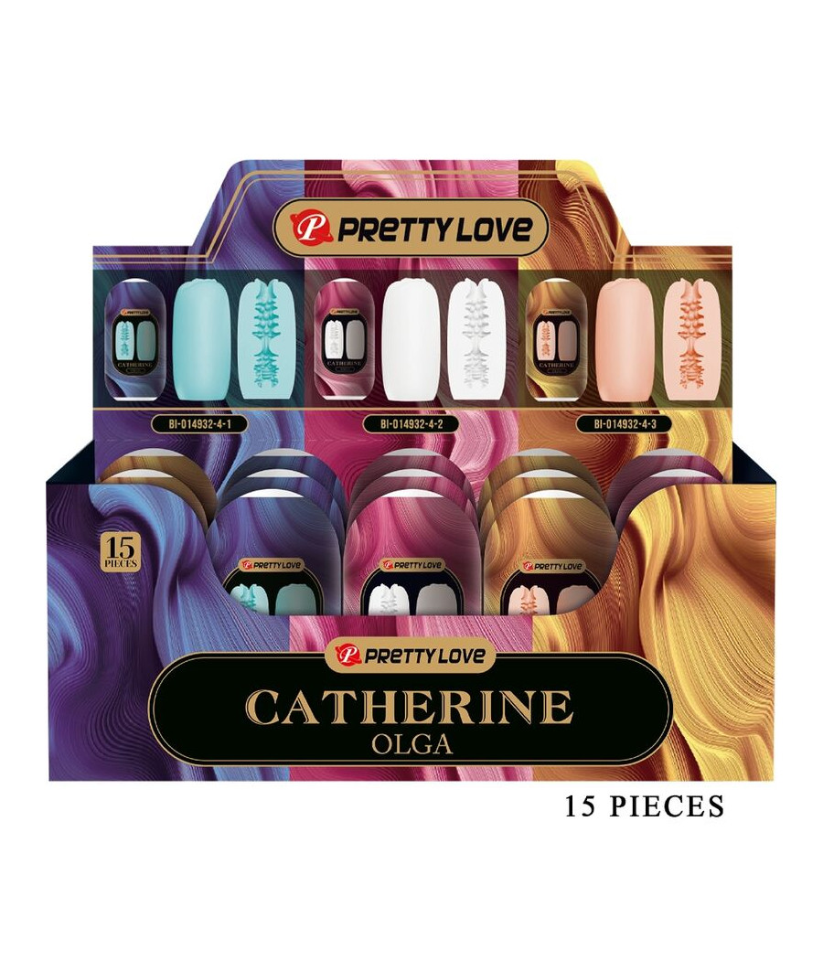PRETTY LOVE - OLGA PACK 15 MASTRUBADORES MASCULINOS VARIOS