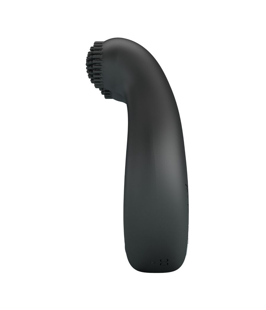 PRETTY LOVE - ANNEAU VIBRANT DAHLIA + STIMULATEUR DE CLITORIS 12 VIBRATIONS NOIR
