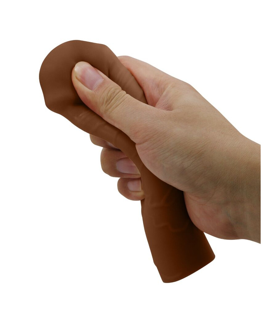 PRETTY LOVE - NILE PENIS SLEEVE WITH 2.5 CM EXTENSION MULATTO